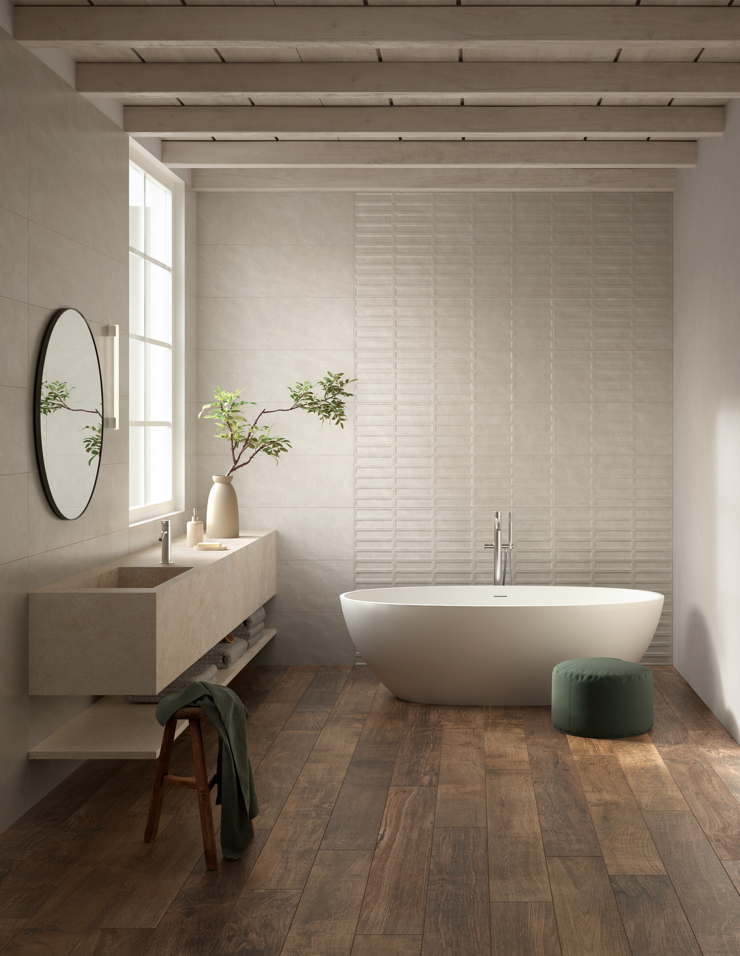 Wood-effect tiles: natural warmth, lasting performance and easy care