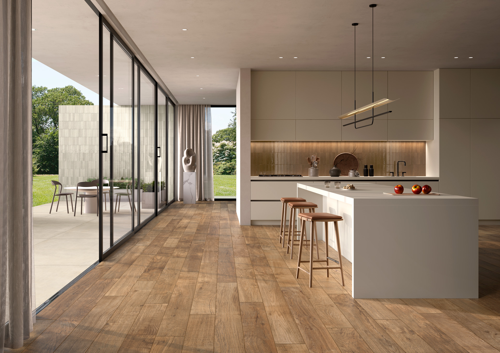 Wood-effect tiles: natural warmth, lasting performance and easy care