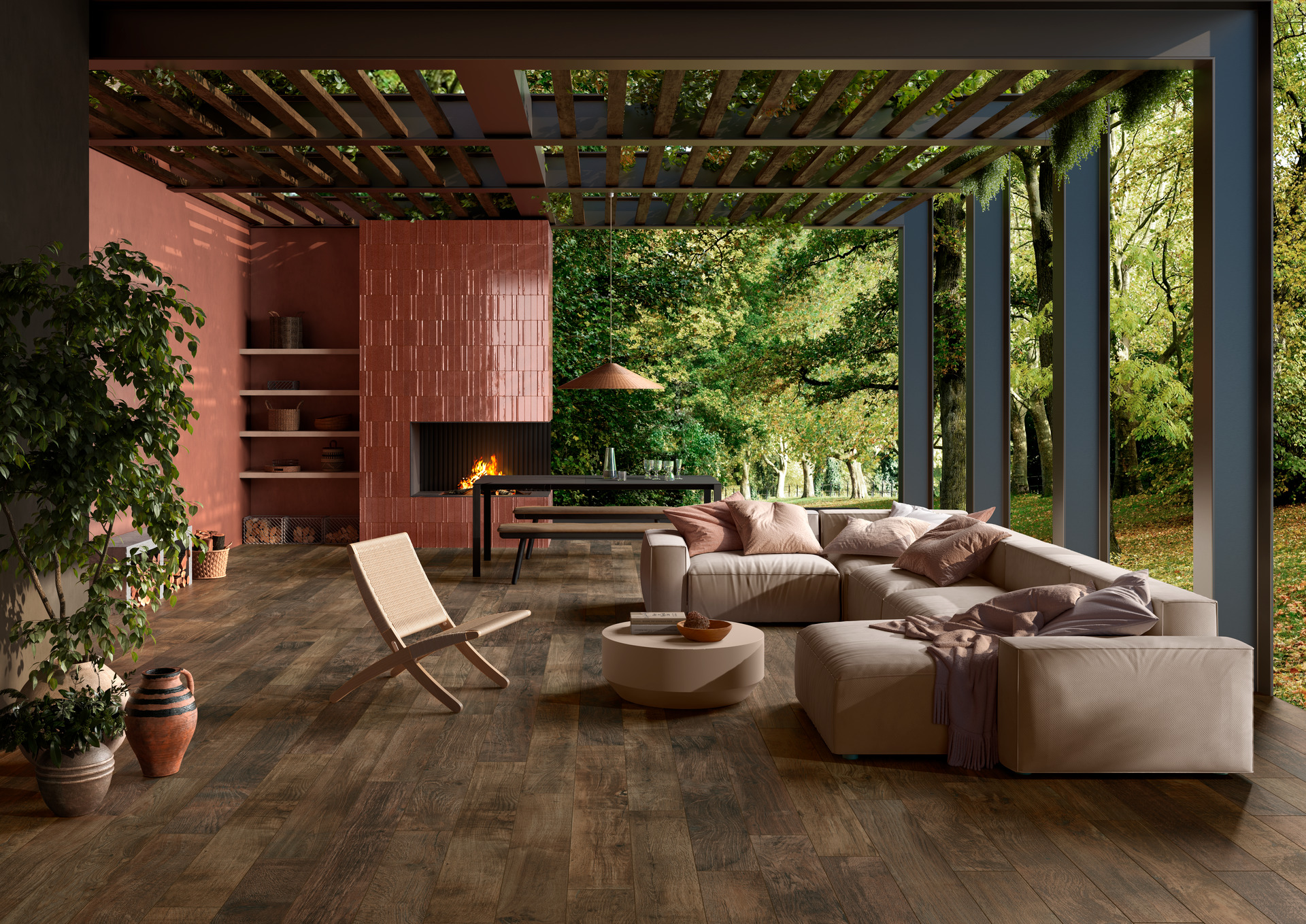 Wood-effect tiles: natural warmth, lasting performance and easy care